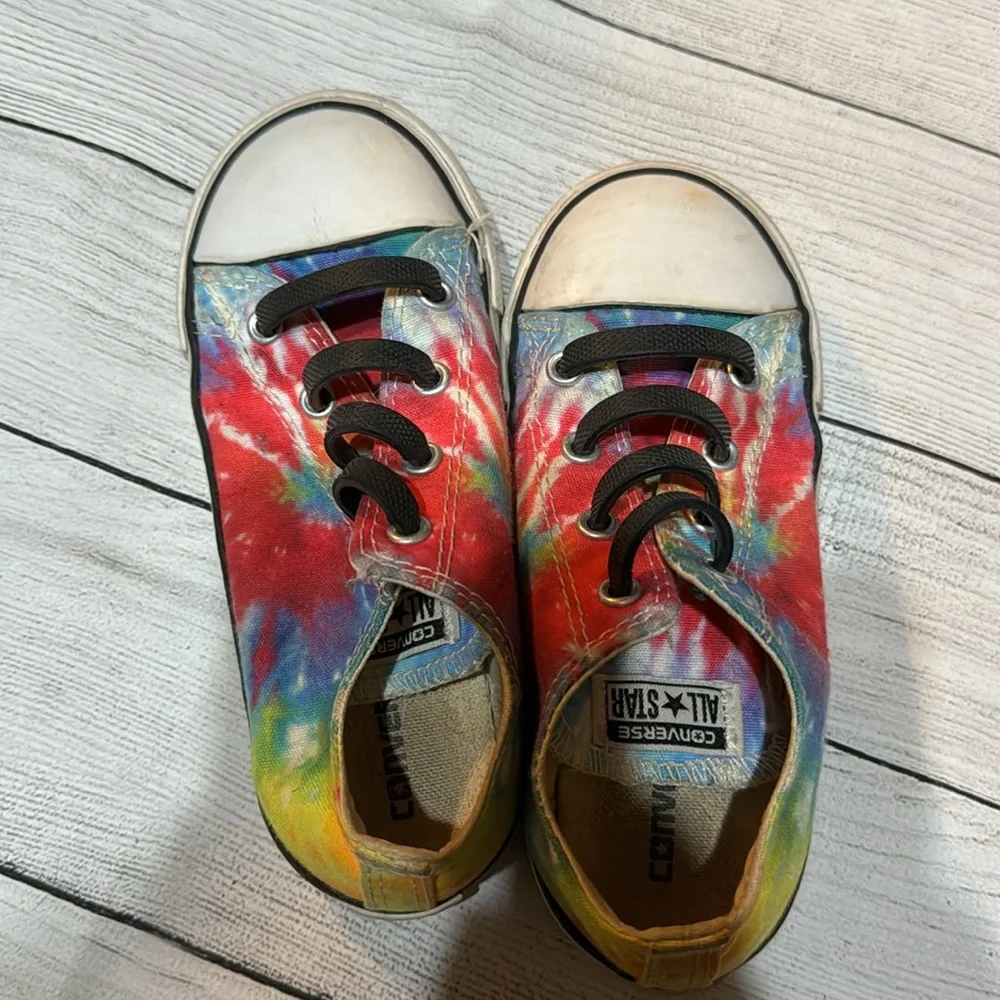 Converse All-Star Tie Dye Shoes size 10